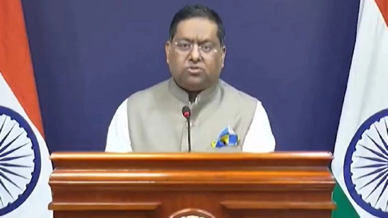 India Reacts on China Backing Pakistan During Operation Sindoor, Says &lsquo;Was Known Earlier, Affects Their Reputation and Standing&rsquo; (Watch Video)