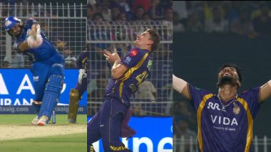Rohit Sharma Wicket Video: Cameron Green Takes Excellent Running Catch To Dismiss Opener in KKR vs MI IPL 2026