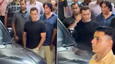 &lsquo;Pagal Ho Kya?&rsquo; Salman Khan Gets Angry at Bollywood Paparazzi Outside Mumbai Hospital (Watch Viral Video)