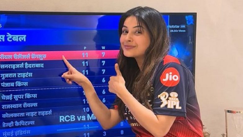 Shehnaaz Gill Professes Love for Her Favourite IPL Team, Says &lsquo;Dil RCB Main Hai&rsquo;
