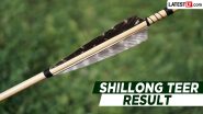 Shillong Teer Result Today, May 23, 2026: Check Winning Numbers, Live Result Chart for Shillong Morning Teer, Shillong Night Teer, Khanapara Teer, Juwai Teer and Jowai Ladrymbai