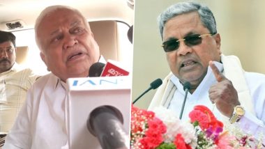 Siddaramaiah May Step Down As Karnataka CM on May 28, Says Veteran Congress Leader RV Deshpande (Watch Video)