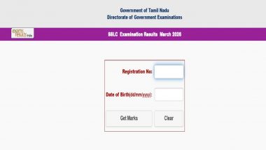 Tamil Nadu Class 10 Result 2026 Out at tnresults.nic.in; Know Steps To Check Grades