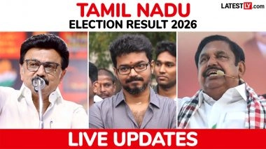 Tamil Nadu Election Result 2026 Live News Updates: Vijay Trailing in Both Trichy East and Perambur