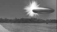 UFO Files: Pentagon Declassifies Mysterious Infrared Footage of Bizarre Unidentified Aerial Object Captured Over Middle East in 2013 (Watch Video)