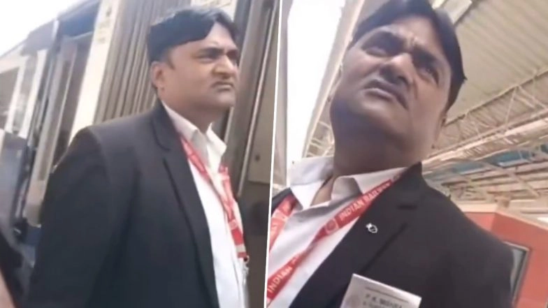 Vande Bharat TTE Suspended: Viral Video Shows Official Offering INR 750 Vande Bharat Ticket for INR 380