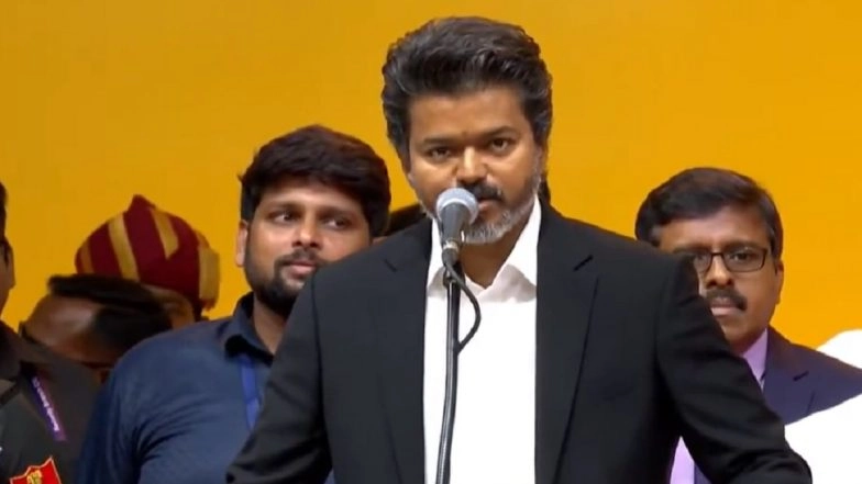 Vijay Sworn In As Tamil Nadu Chief Minister, Ends 6-Decade Dravidian Parties Dominance (Watch Video)