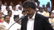 &lsquo;I Solemnly Affirm With Sincerity&rsquo;: Tamil Nadu CM Joseph Vijay Takes Oath As MLA in Assembly (Watch Video)