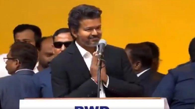 Vijay Promises Clean Governance, Women&rsquo;s Safety, and Welfare in First Address As Tamil Nadu CM (Watch Video)
