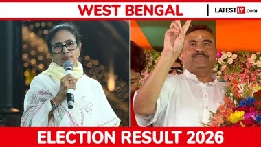 Suvendu Adhikari Takes Early Lead Over Mamata Banerjee in Bhabanipur Seat in Initial Trends