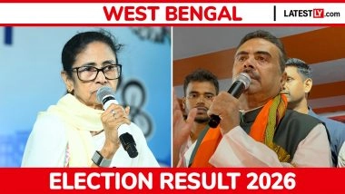 Bhabanipur Election Result 2026: Mamata Banerjee Loses Her Bastion to Suvendu Adhikari by Over 15,000 Votes