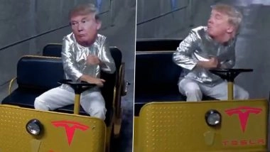&lsquo;Hopelessly Wedged&rsquo;: Iranian Mission Mocks Donald Trump With AI Parody of Strait of Hormuz &lsquo;Chokepoint&rsquo; (Watch Video)