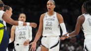 Aces' A'ja Wilson Breaks WNBA Record with Her 5th Game Scoring at Least 40