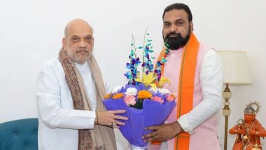 Bihar CM Samrat Choudhary Meets Amit Shah in Delhi, State Cabinet Expansion Likely Soon (See Pics)