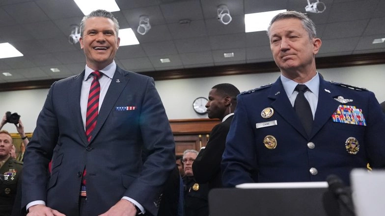 Hegseth Faces a New Round of Questioning from Congress on the Iran War
