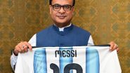 Football Legend Lionel Messi Sends Personalised Signed Jersey to Assam Chief Minister Himanta Biswa