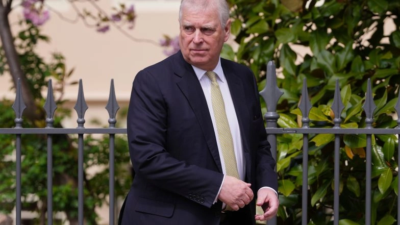 Man Arrested Near England Home of Former Prince Andrew