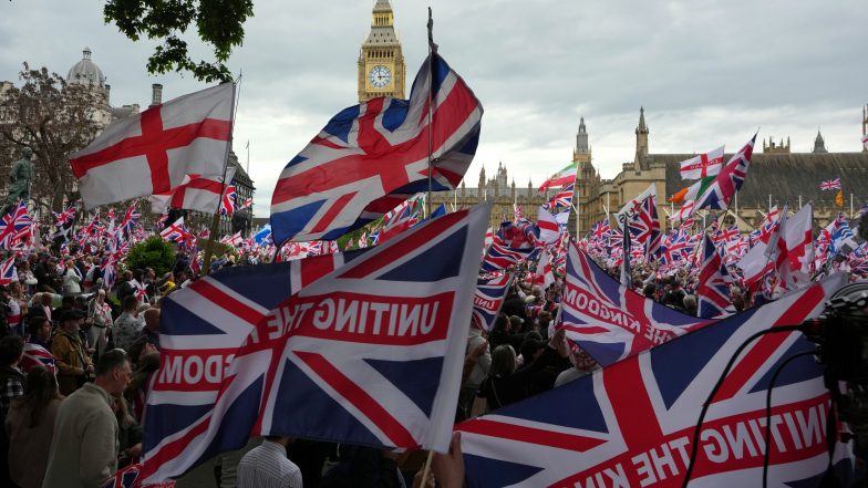 Police Deploy Across London to Control Protesters and Soccer Fans