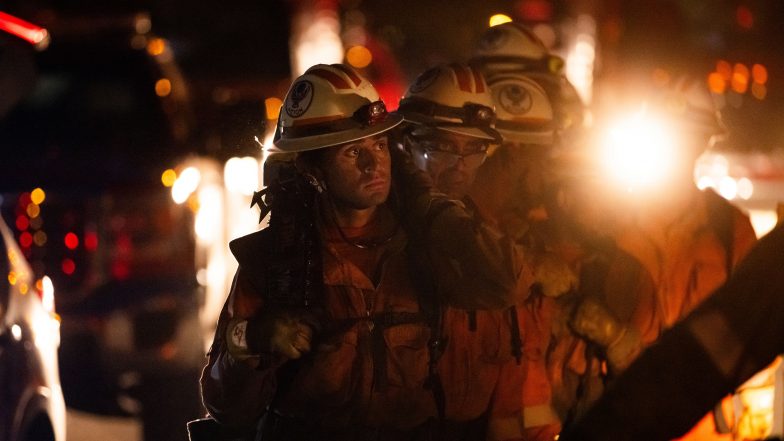 Raging Wildfires Churn Through Dry Brush in Southern California