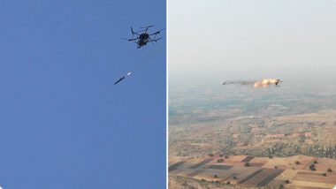 DRDO Successfully Tests ULPGM-V3: India Achieves Breakthrough in UAV-Launched Precision Guided Missile Trials (Watch Video)
