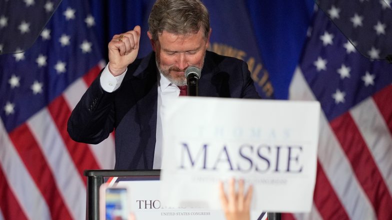 Trump's Influence Tested in Kentucky GOP Primary: US Rep. Massie Vs. Gallrein