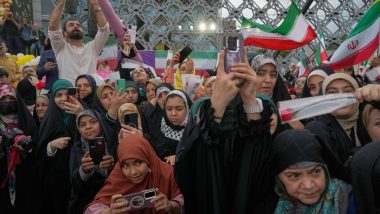 Iran's Capital Sees Weapon Demonstrations and Missiles Displayed at Weddings