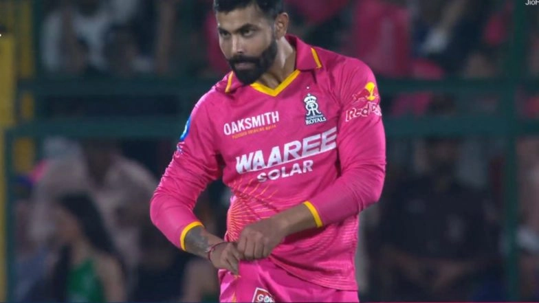 Ravindra Jadeja Brings Out 'In-My-Pocket' Celebration After Dismissing Jos Buttler During RR vs GT IPL 2026 (Watch Video)