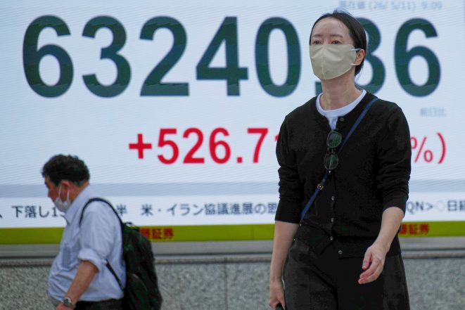 Oil Jumps 3% and Asian Shares Are Mixed After Wall Street Set Records
