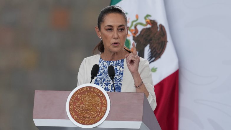 Mexico's Sheinbaum to Discuss Security During Visit with DHS Secretary Mullin