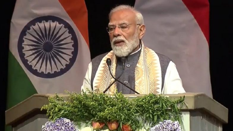 PM Narendra Modi Evokes Tulip, Lotus To Highlight Strength of India-Netherlands Ties (Watch Video)