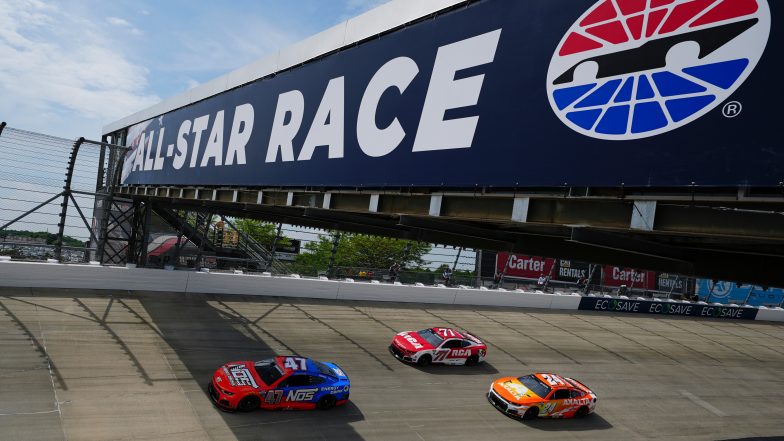 Denny Hamlin Wins at Dover for 2nd NASCAR All-Star Race Victory