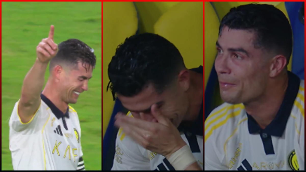 Cristiano Ronaldo Crying: Al-Nassr Captain in Tears After Winning Saudi Pro League 2025-26 | ⚽ LatestLY