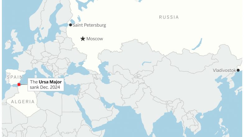 Russian Ship That Sank off Spain in 2024 May Have Had Nuclear Reactor Cargo