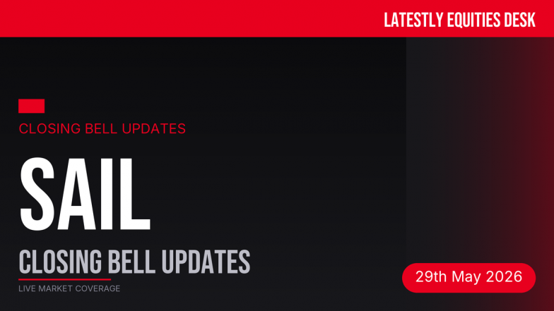 Steel Authority of India Closing Bell Updates: Share Price Dips 0.82%
