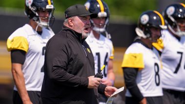 Aaron Rodgers Shows Up for the First Day of OTAs After Signing New Deal with the Steelers