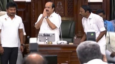 TVK&rsquo;s JCD Prabhakar Unanimously Elected As Tamil Nadu Assembly Speaker