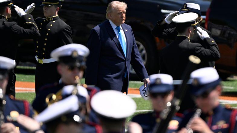 Trump Tells Coast Guard Graduates They Will 'be Tested' in Their Careers