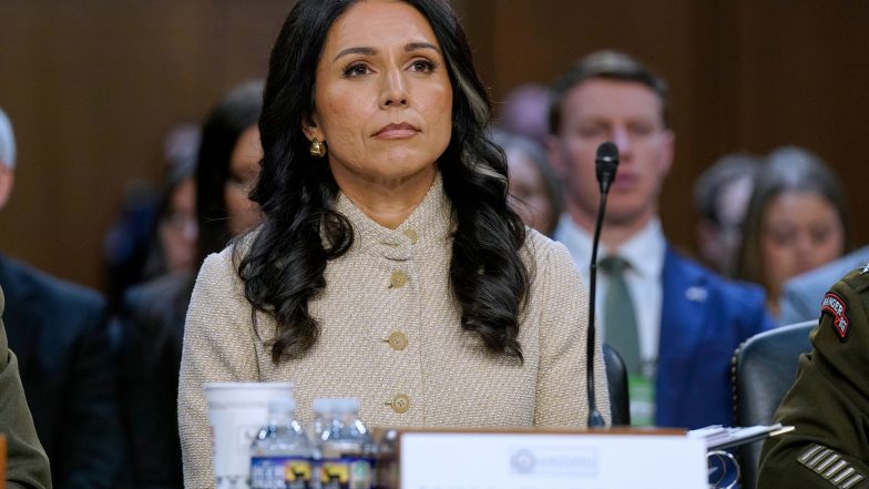 Director of National Intelligence Tulsi Gabbard Resigns
