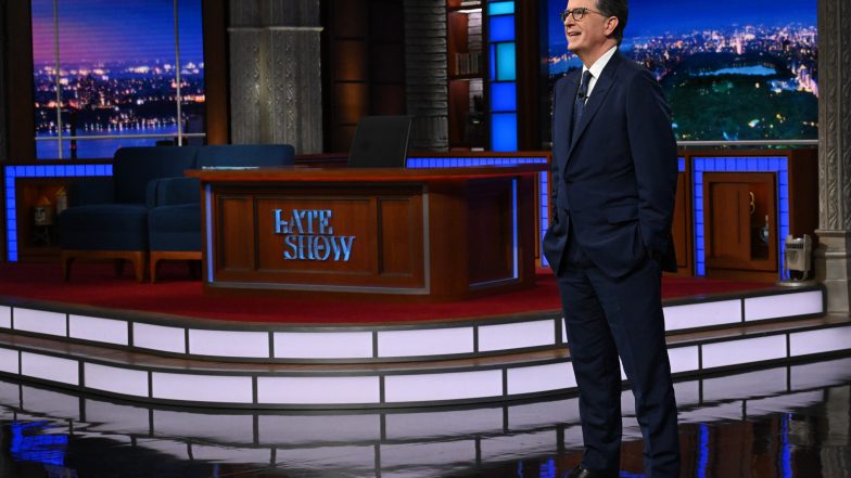 Booted from CBS, Stephen Colbert Returns to TV a Day Later on Michigan Community Access