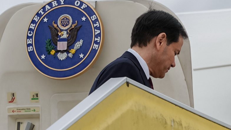 Rubio Arrives in India Ahead of Meeting with His Counterparts from India, Australia and Japan