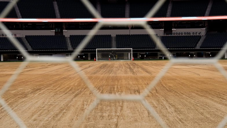 Sod Arriving for World Cup as Los Angeles Readies SoFi Stadium