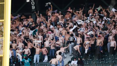 Shirtless Fans the Stars at MLB Stadiums as 'Tarps Off' Trend Sweeps Baseball World