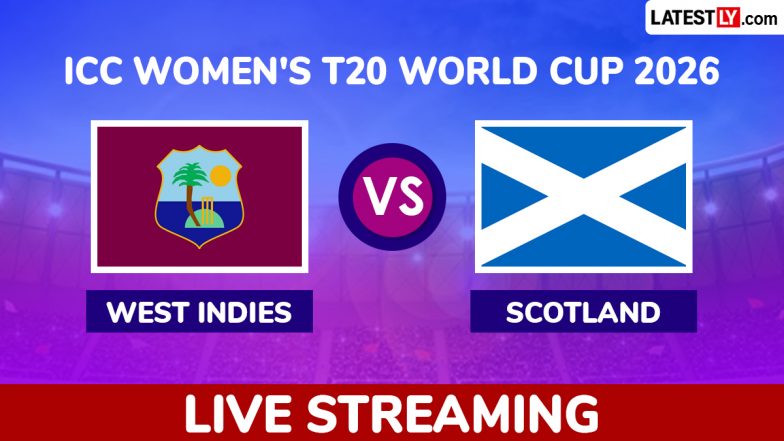 West Indies vs Scotland Live Streaming Online: Watch WI-W vs SCO-W ICC Women's T20 World Cup 2026 Match Free Telecast