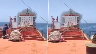 24 Indian Seafarers Stranded Near Strait Of Hormuz Seek Urgent Indian Navy Help After Reported Vessel Attack Off Oman Coast