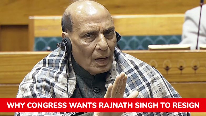 Why Is Congress Demanding Rajnath Singh’s Resignation?