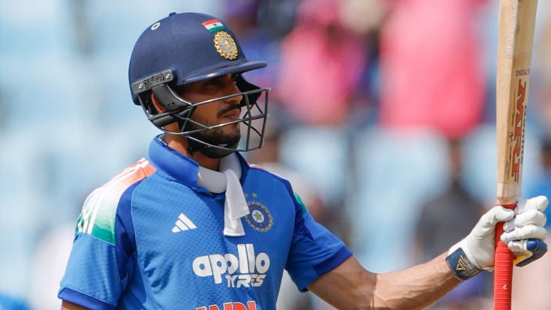Shubman Gill Draws Level With MS Dhoni, Scores 9th One-Day International Century For India During IND vs AFG 2nd ODI 2026