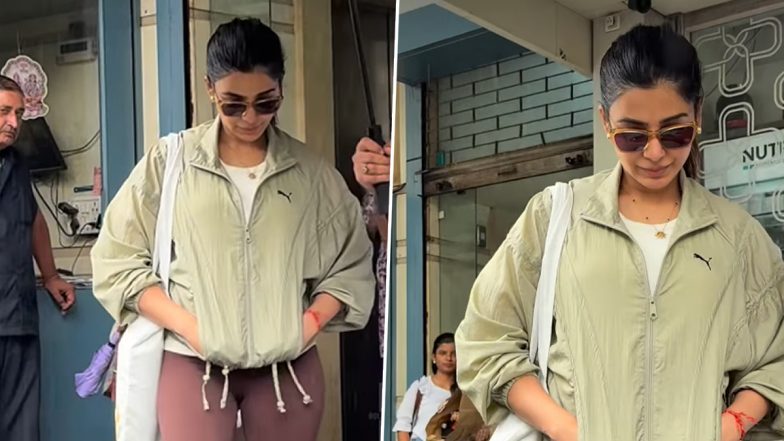 Mom-To-Be Samantha Ruth Prabhu Avoids Paparazzi As She Gets Clicked in Mumbai&rsquo;s Bandra After Gym Session (Watch Video)
