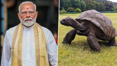 PM Narendra Modi To Meet Jonathan, World&rsquo;s Oldest Living Land Animal, During Seychelles Visit