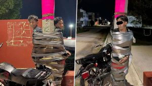 Batman of Lagos De Moreno: Mexico Cops Hunt Mysterious Vigilante Who Duct-Taped Motorcycle Thieves to Lampposts
