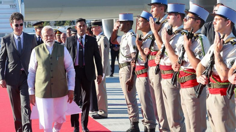PM Narendra Modi Begins Europe Tour in France; Eyes on President Emmanuel Macron Talks, G7 Summit, and Historic Slovakia Visit